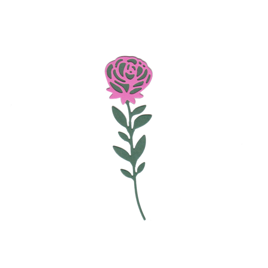 Stanzschablone Rose Layering-Blume