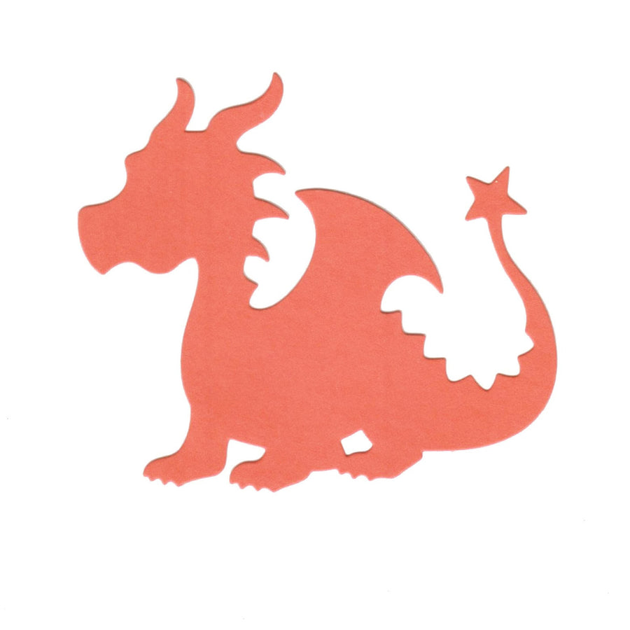 Stanzschablone niedlicher Drache