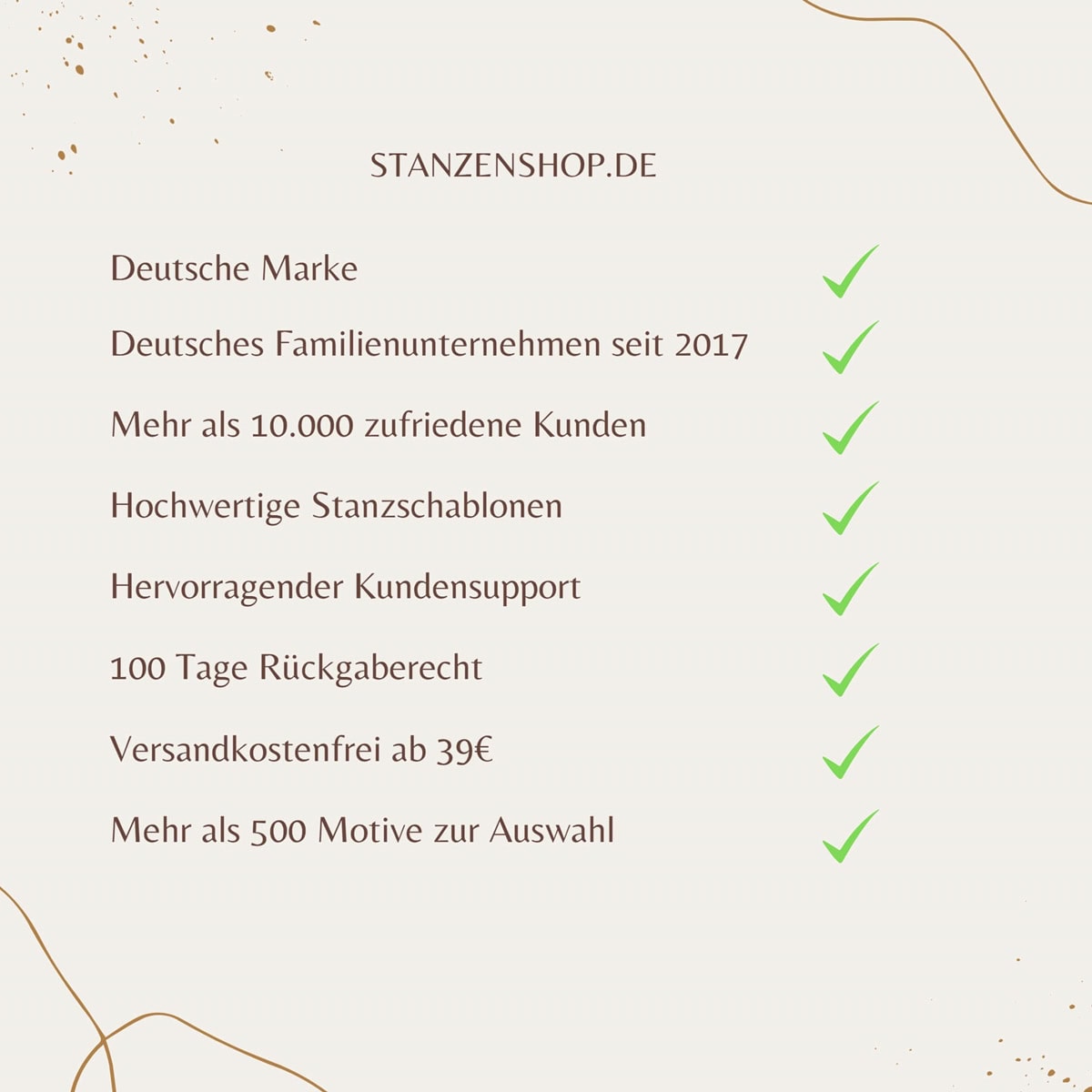 Erleben Sie die Stanzenschablone Bergpanorama im Kreis von Stanzenshop.de-Premium-Qualität für kreative Bastelprojekte, kostenloser Versand, 100 Tage Rückgaberecht und höchste Kundenzufriedenheit, gekennzeichnet mit einem grünen Haken.