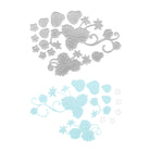 Die Stanzschablone Erdbeeren von Stanzenshop.de enthält Stanzformen aus Metall und passende Papierformen von Erdbeeren, Blättern und Blüten - ideal zum Basteln und für kreative Projekte.