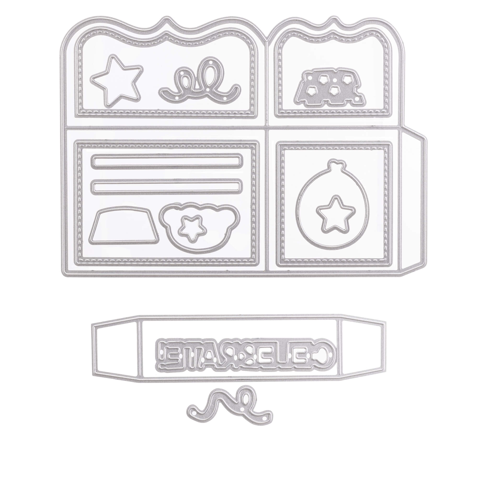 Die Stanzschablone Pop up Karte von Stanzenshop.de bietet Metallstempel in Stern-, Ballon-, Auto-, Schleifen- und anderen Formen - perfekt für einzigartige Bastelergebnisse oder zum Veredeln Ihrer nächsten Pop up Karte.