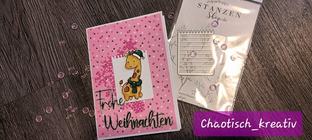 Inspiration Stanzschablone Notizblock