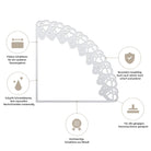 Die Stanzenshop.de Stanzschablone: Schultüte mit Herz-Ecken-Motiven und vier deutschen Textblasen für Präzision, Haltbarkeit, scharfe Kanten und Stanzmaschinen-Kompatibilität - ein Must-Have Bastelzubehör!.