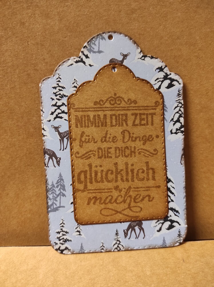 Inspiration Stanzschablone: Etiketten