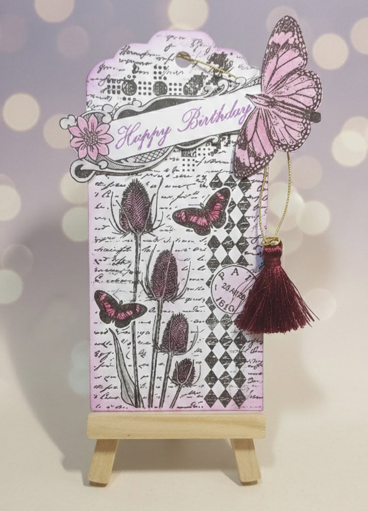 Inspiration Clear Stamp – Vintage Mix mit Schreibmaschine