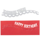 Präsentieren Sie Ihre Geburtstagsbasteleien mit der Stanzschablone: Happy Birthday Wimpel von Stanzenshop.de-eine Metallstanze mit Wellenrand, perfekt zum Geburtstagskarte basteln oder zum Hinzufügen von festlichen Wimpel Deko-Akzenten.