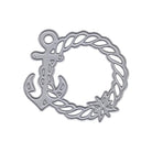 Die Stanzschablone Anker im maritimen Seilrahmen von Stanzenshop.de ist ideal, um Bastelprojekte oder Sommerkarten mit maritimem Flair und nautischem Akzent durch einen Anker im Seilrahmen samt Stern zu gestalten.