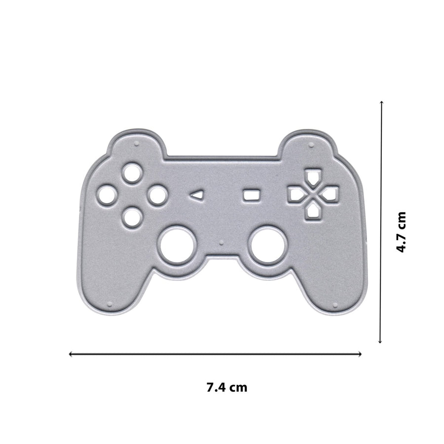 Größenangabe für Stanzschablone Gaming Controller