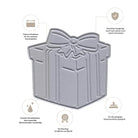 Die Stanzschablone Geschenk mit Schleife von Stanzenshop.de eignet sich durch ihre Präzision und Langlebigkeit perfekt für Bastelprojekte oder Dekoideen und ist kompatibel mit gängigen Stanzmaschinen.