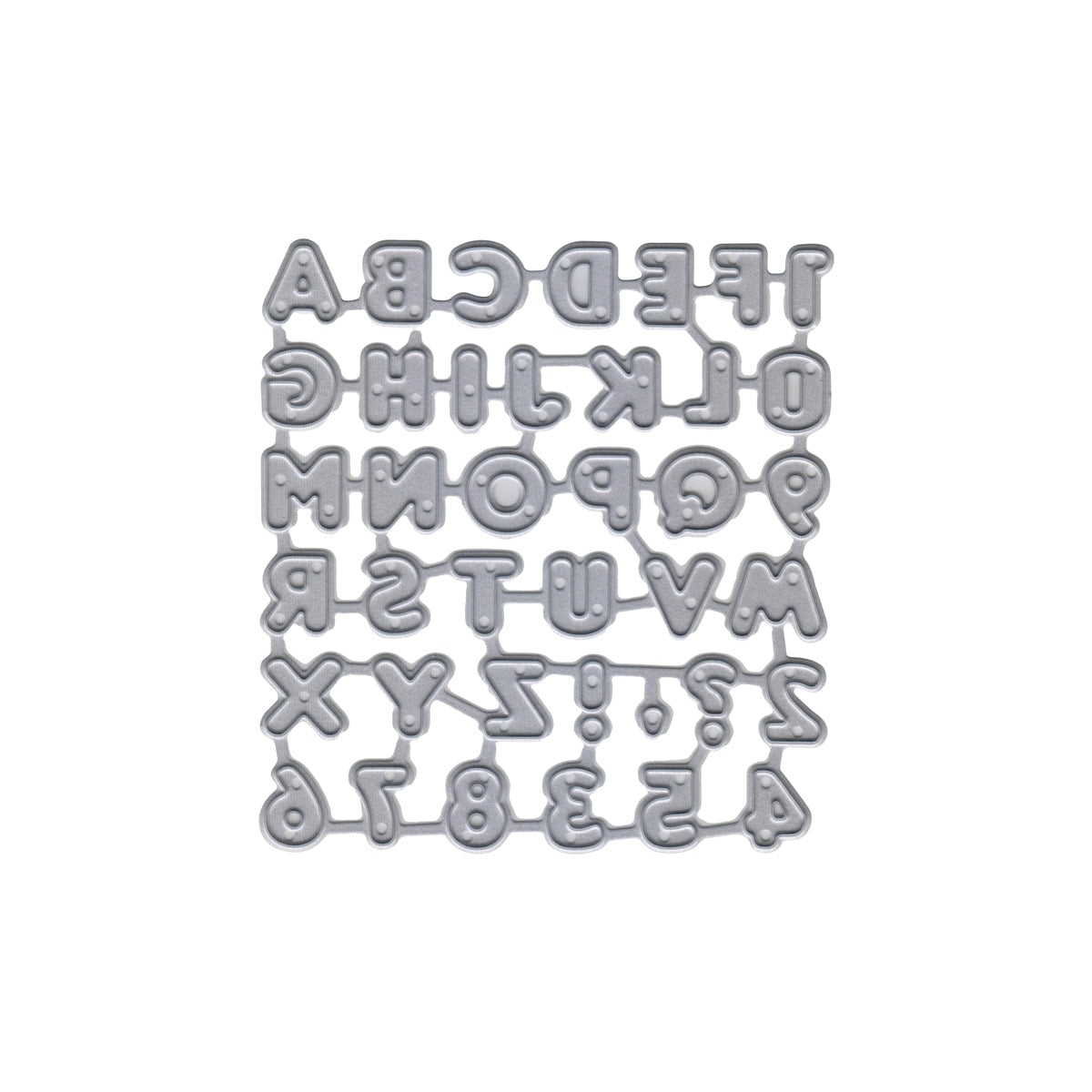 26 Buchstaben Stanzschablonen Aus Metall – DIY Buchstaben Cutting Dies Für Scrapbooking, Karten & Album, Kohlenstoffstahl, Einfach