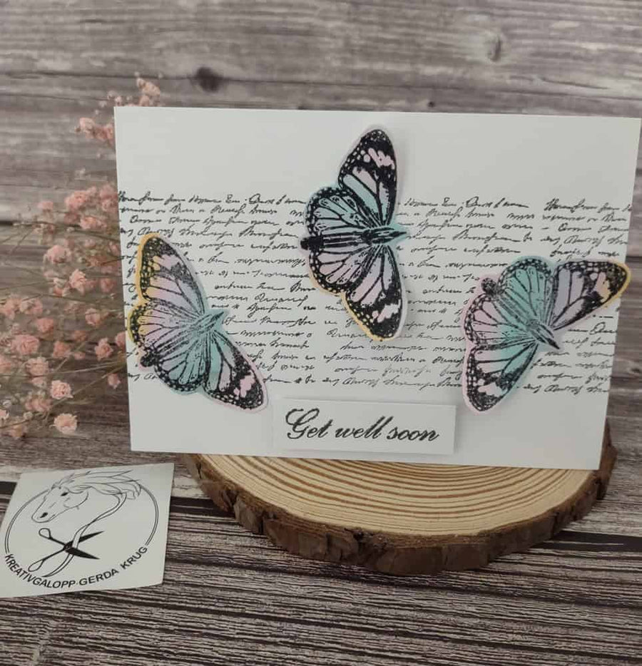 Größenangabe für Clear Stamp – Vintage Mix mit Schreibmaschine