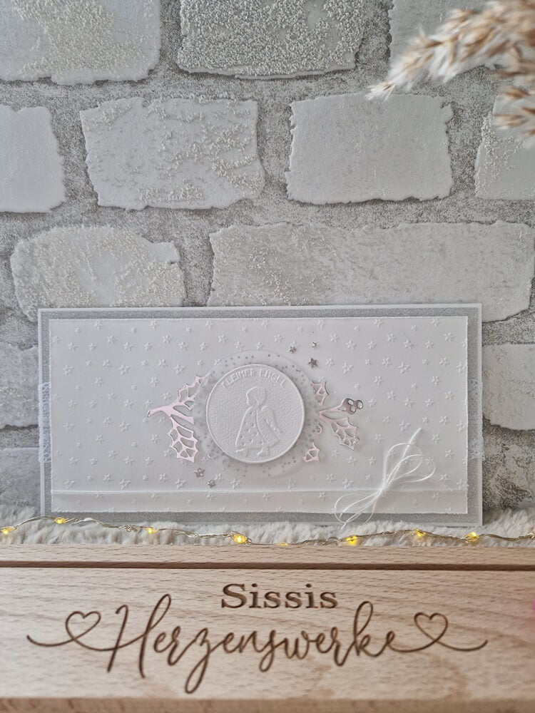 Inspiration Stanzschablone Mistelzweig