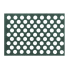 Die "Stanzschablone: Platte mit kleinen Löchern" von Stanzenshop.de ist eine rechteckige Stanzplatte mit gleichmäßig verteilten kleinen runden Löchern - ideal zum Aufwerten Ihrer Scrapbooking-Projekte.