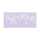 Die "Stanzschablone Rand mit Blumen" von Stanzenshop.de zaubert einen hübschen floralen Ausschnittrand - ideal für Scrapbooking oder die Herstellung individueller Karten.