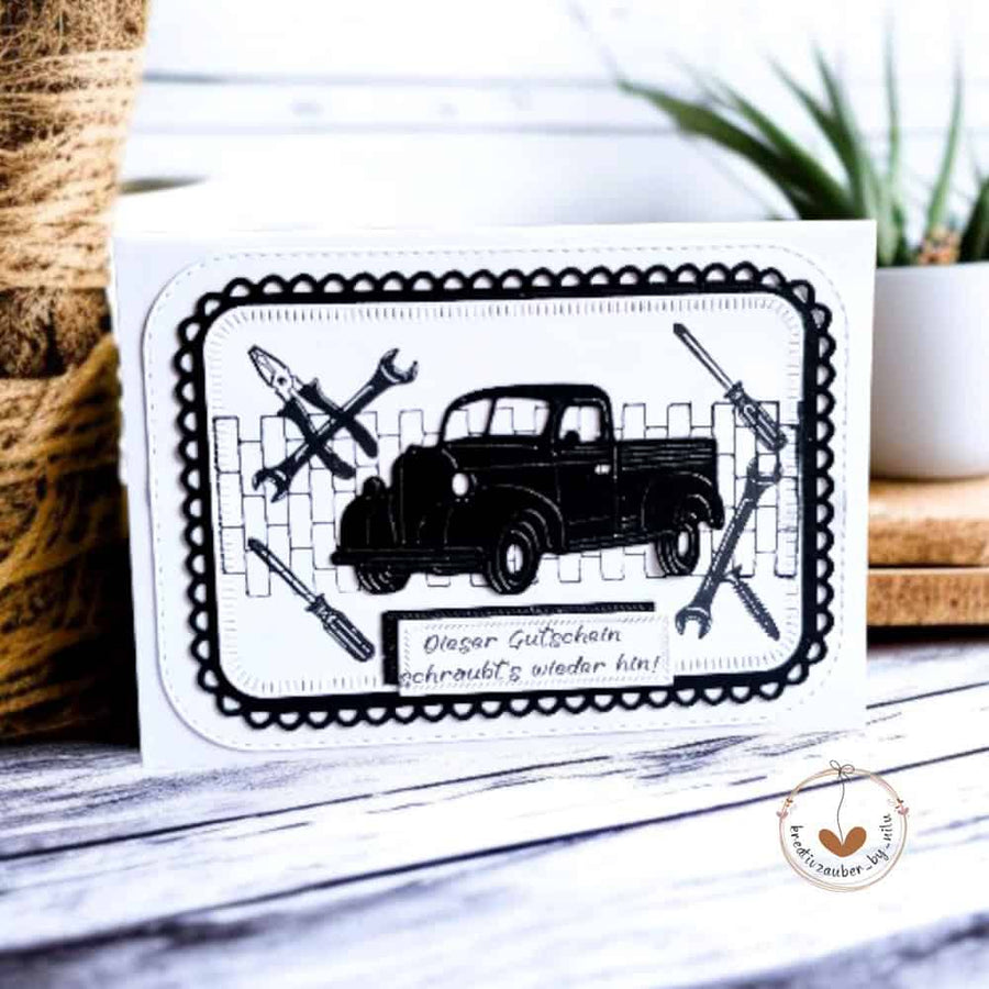 Größenangabe für Clear Stamp – Werkzeug-Set für echte Macher