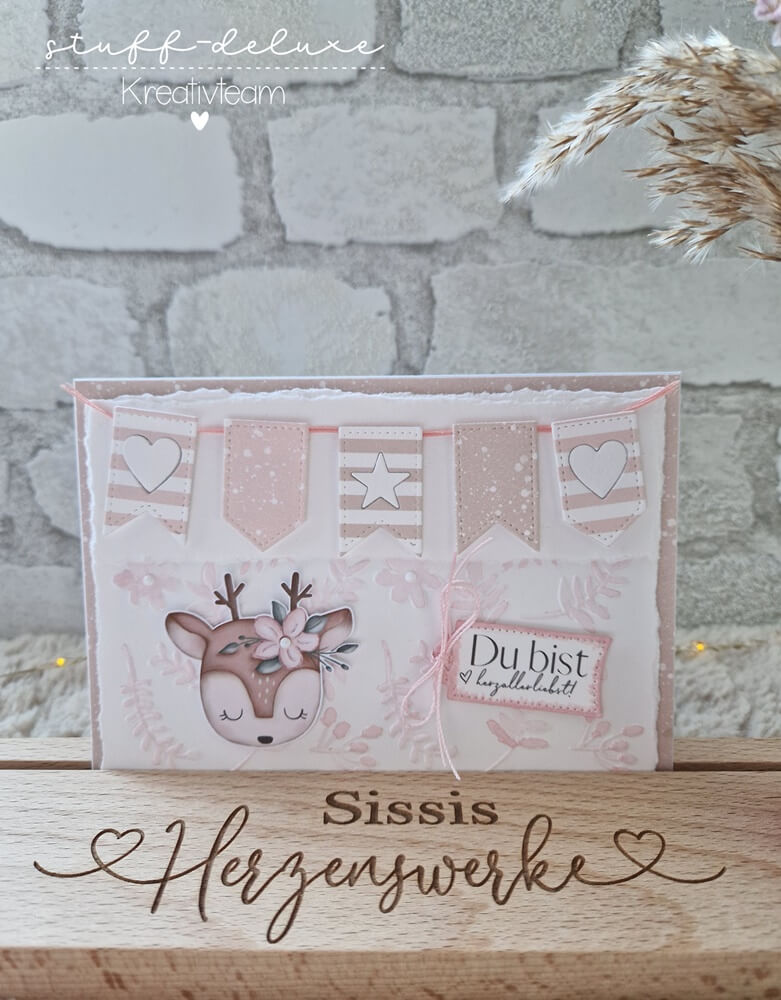 Inspiration Stanzschablone Sechs Anhänger