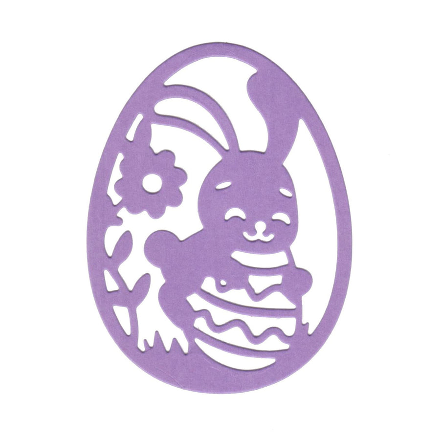 Stanzschablone Fröhlicher Osterhase