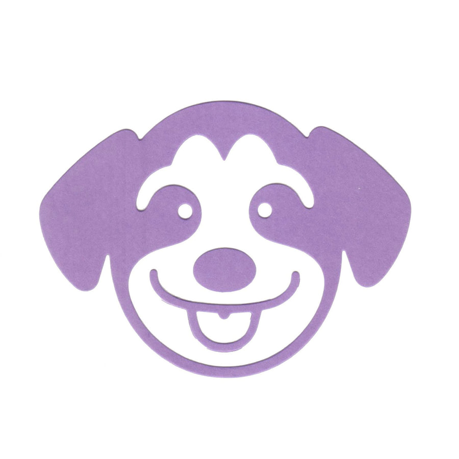 Stanzschablone Hundekopf