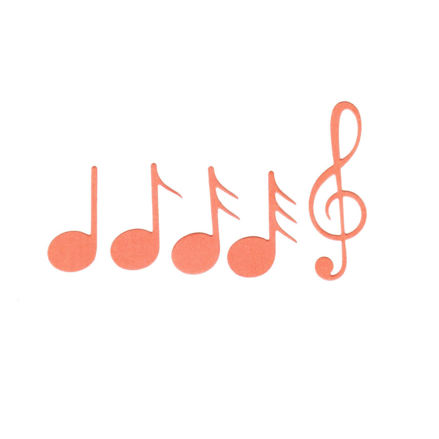 Stanzschablone Musiknoten Set 5-teilig
