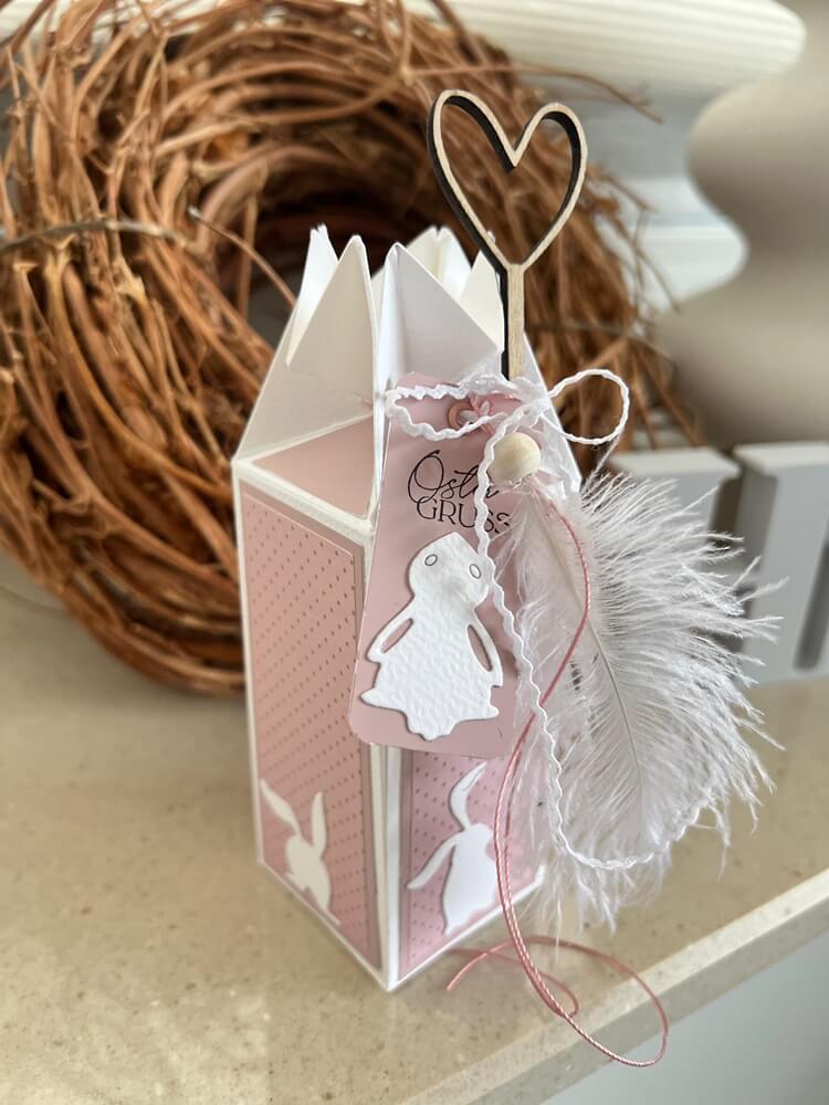 Inspiration Stanzschablone Osterhasen Set mit acht Hasen