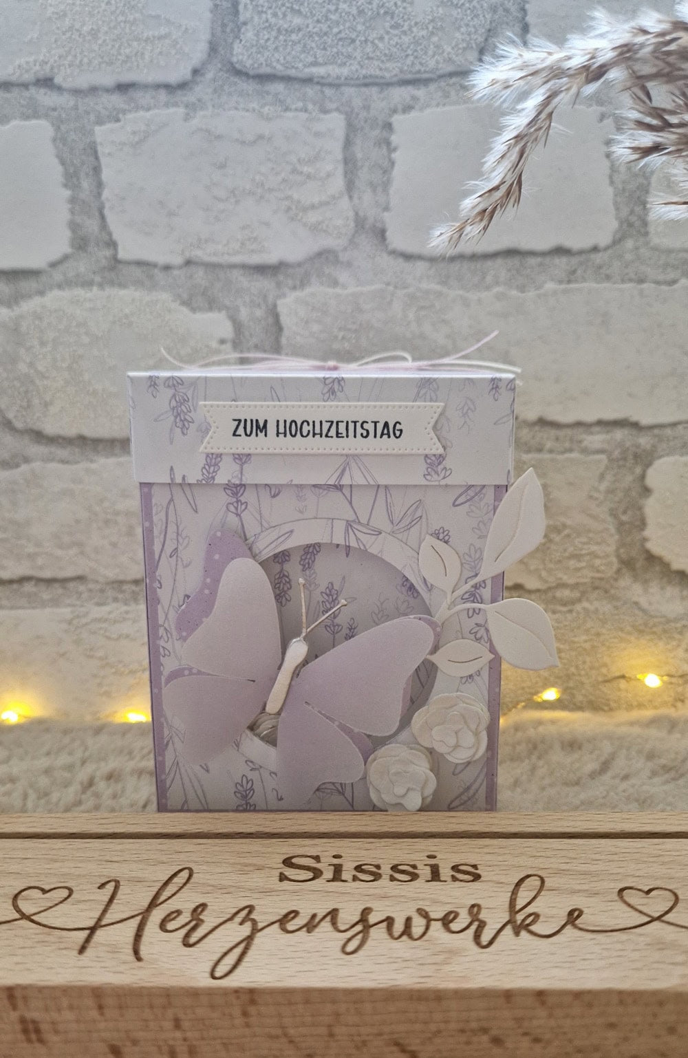 Inspiration Stanzschablone Rosenblüte