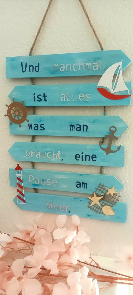 Inspiration Stanzschablone Zwei Muscheln und zwei Seesterne