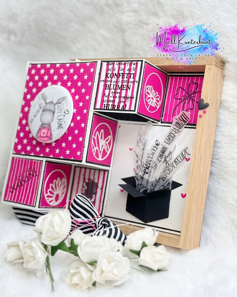 Inspiration Stanzschablone Blumenkreise