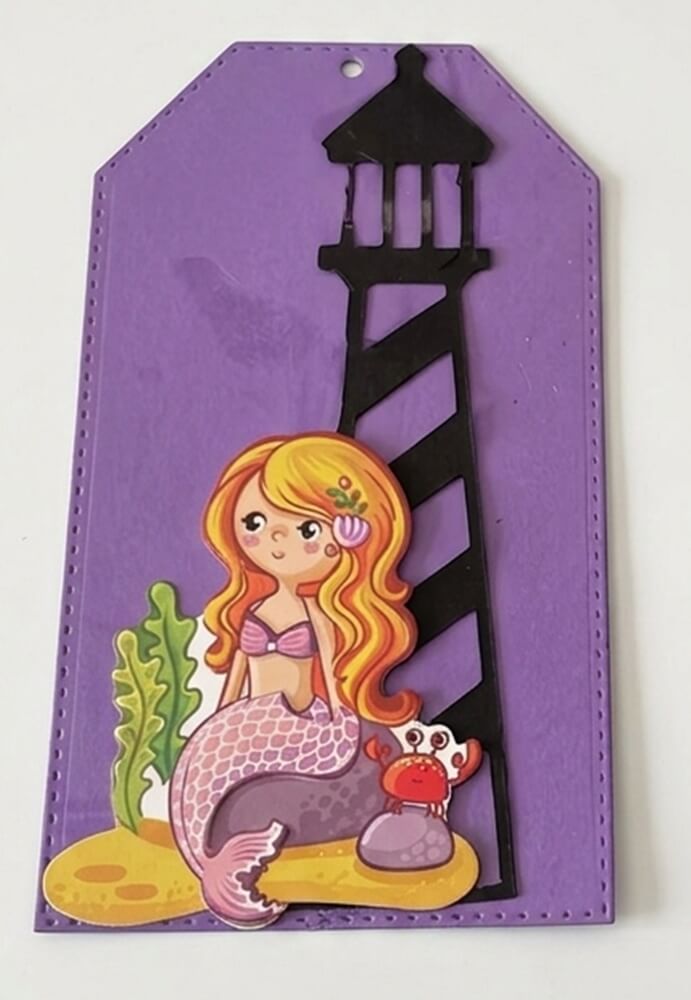 Inspiration Stanzschablone Großer Leuchtturm