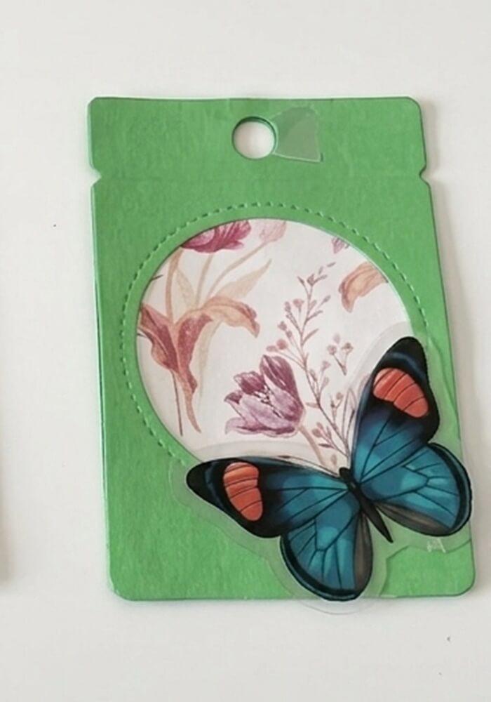 Inspiration Stanzschablone: Klappetikett