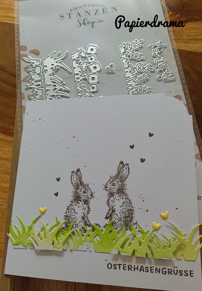 Inspiration Stanzschablone purer Frühling