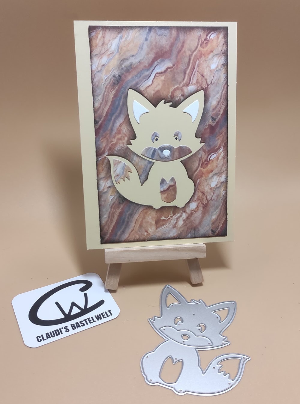 Inspiration Stanzschablone Süßer Fuchs