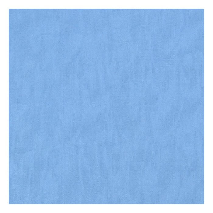 Ein Florence • Cardstock-Multipack mit Textur, 30,5 x 30,5 cm, blauer Hintergrund mit einem weißen Quadrat darauf.