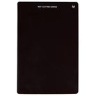 Die Vaessen Creative - Cut Easy Magnetische Schneidplatte © ist eine rechteckige schwarze Matte für die Vaessen Creative Cut Easy Stanz- und Prägemaschine mit der Aufschrift "NOT A CUTTING SURFACE" und einem "M" am oberen Rand.